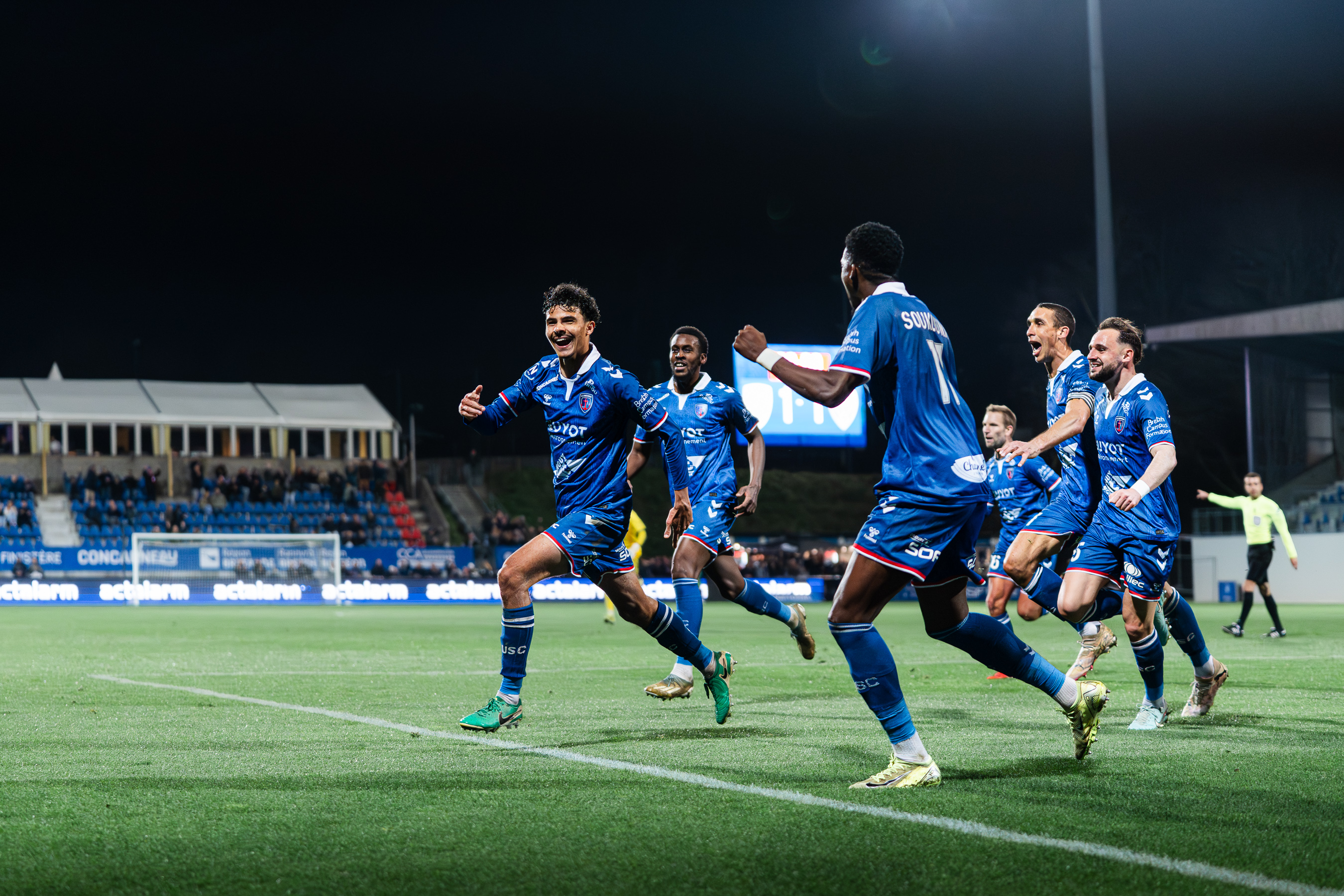 Photo de match — US Concarneau x Dijon FCO